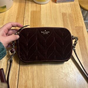 Kate Spade Velvet Crossbody